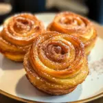 Cruffins moelleux à la cannelle