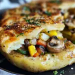 Galettes de pommes de terre farcies