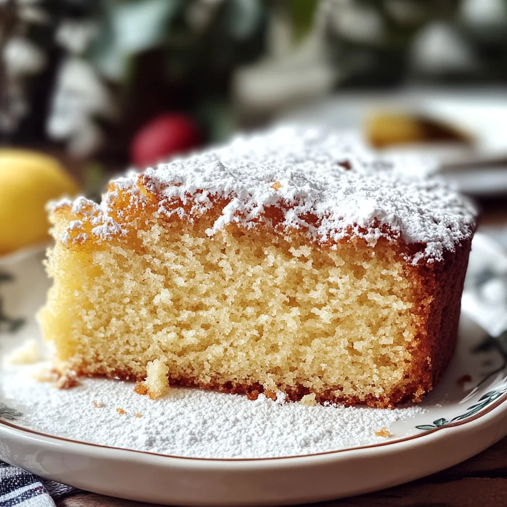 Gâteau thé irlandais moelleux