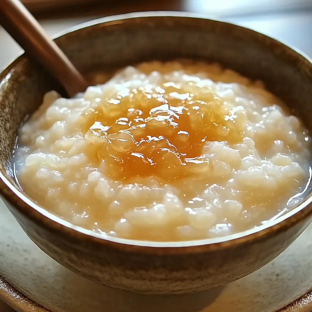 Ginger miel okayu japonais