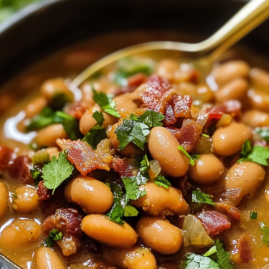 Haricots Borracho Authentiques