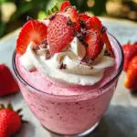 Mousse de Fraises à l'Aquafaba