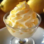 Mousse délicate au citron