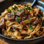 Noodles d'agneau au cumin