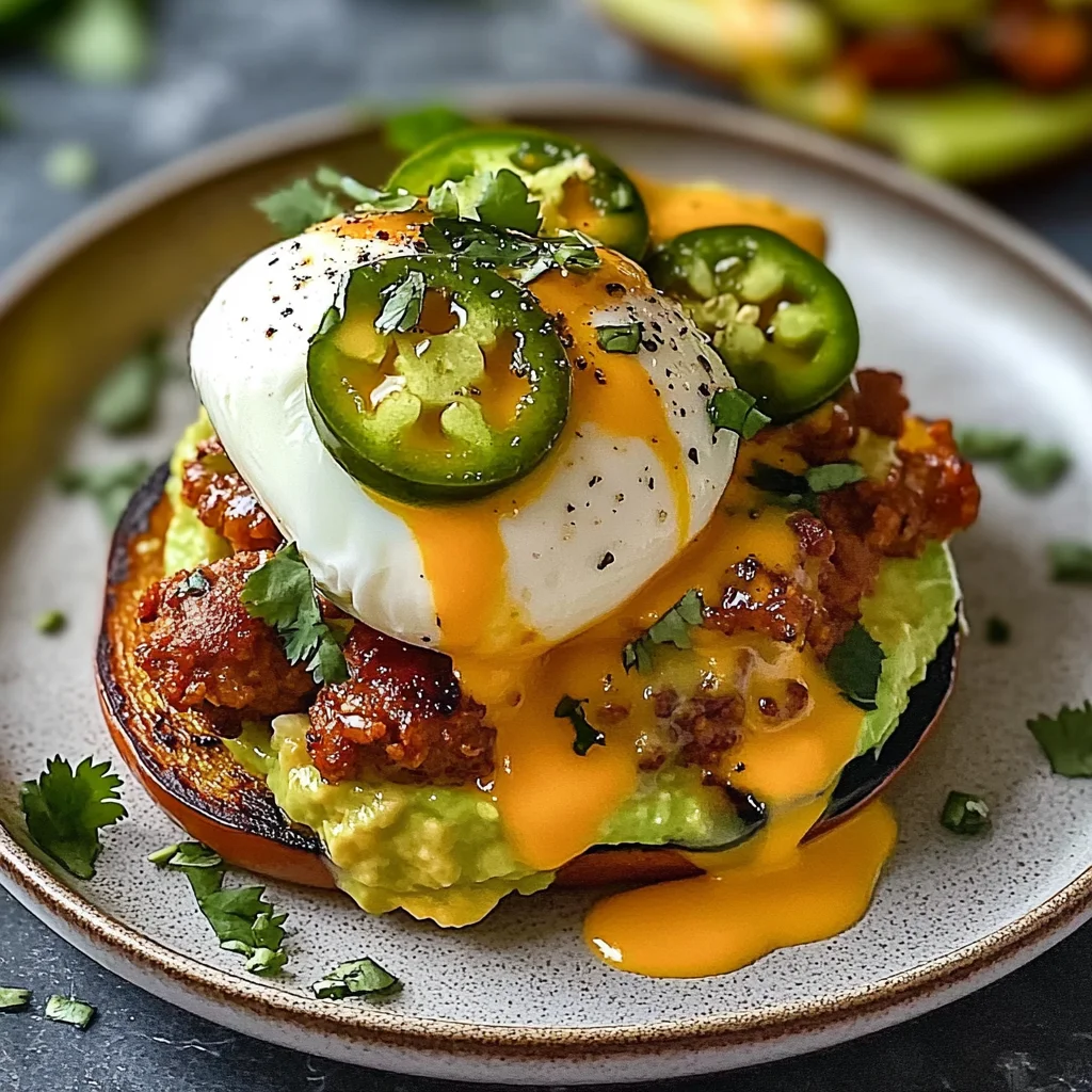 Oeufs bénédict mexicains revisités