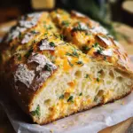 Pain de Soude au Cheddar et aux Herbes