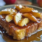 Pain perdu aux pommes caramélisées