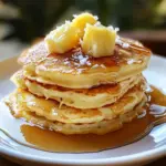 Pancakes à l'ananas et coco