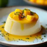 Panna Cotta à la Mangue (sans gélatine, sans produits laitiers)