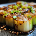 Poireaux Braisés au Miso