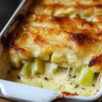 Poireaux Gratinés au Fromage