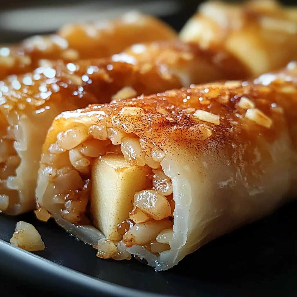 Rouleaux de Riz au Four