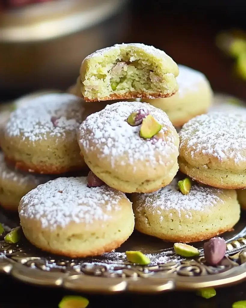 Sablés au pistache maison