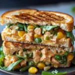 Salade pois chiches grillée fondante