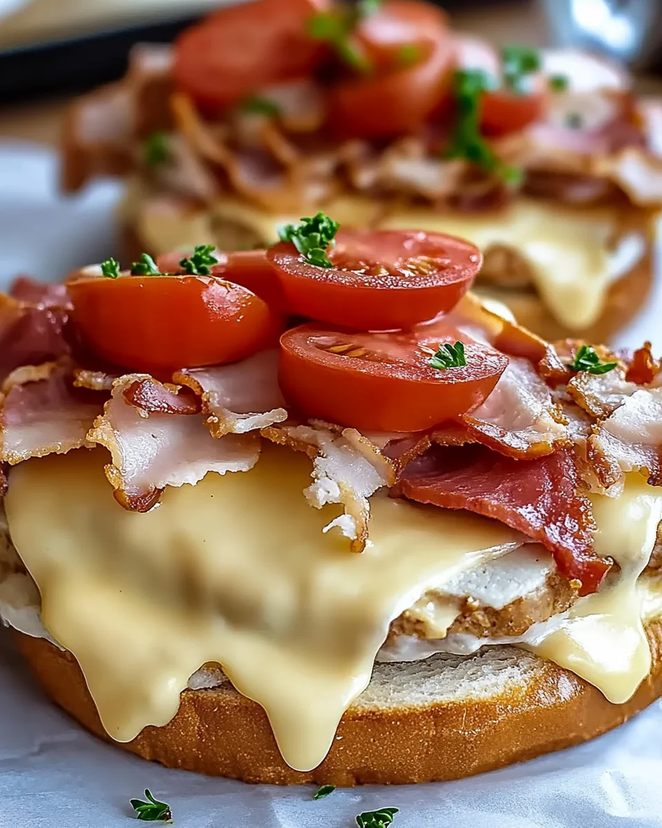 Sandwich chaud d'inspiration Kentucky