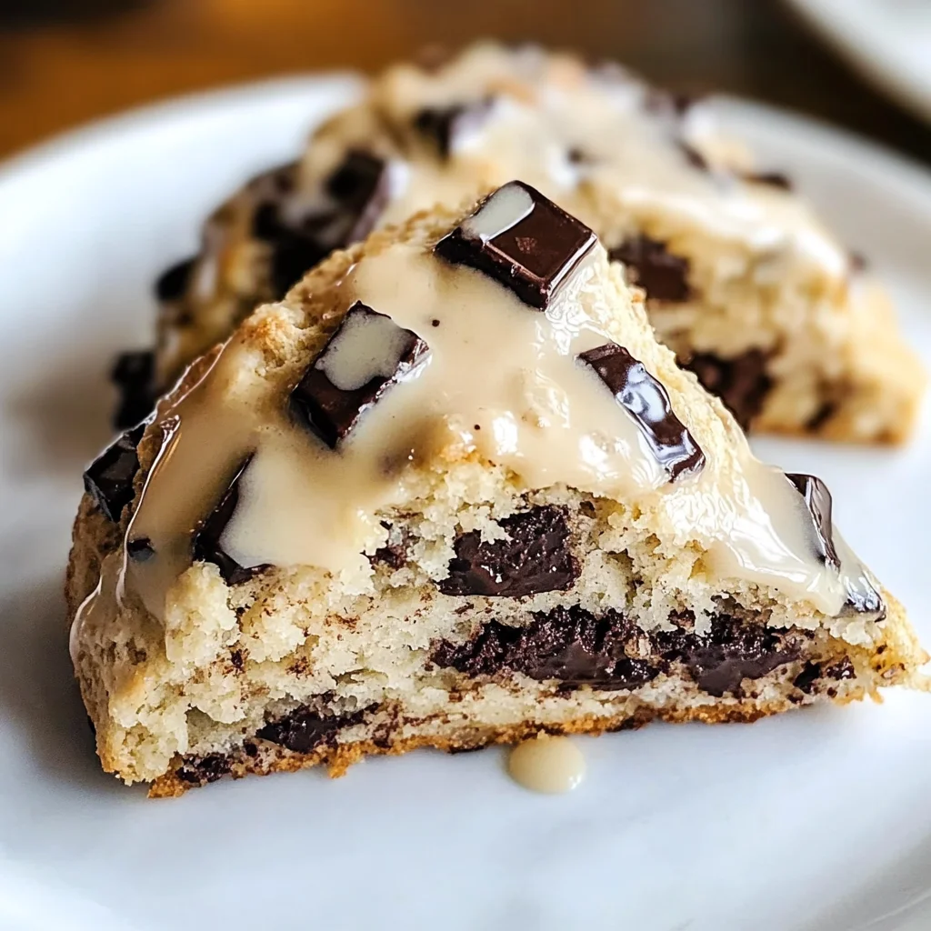 Scones chocolat et espresso