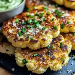 Steaks de Chou-Fleur Croustillants au Parmesan