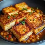 Tofu de Lentilles Rouges Époustouflant