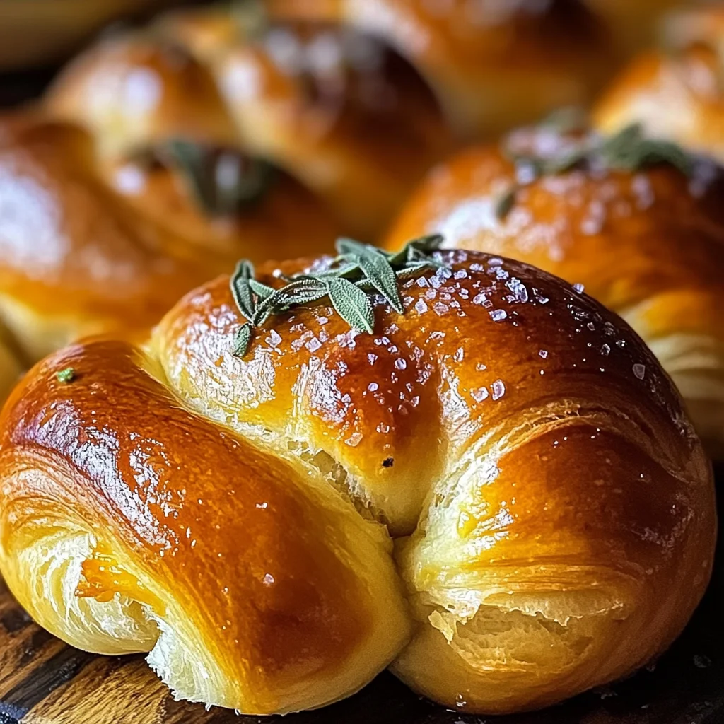 Brioche moelleuse à la sauge