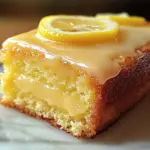 Cake citronné onctueux et gourmand