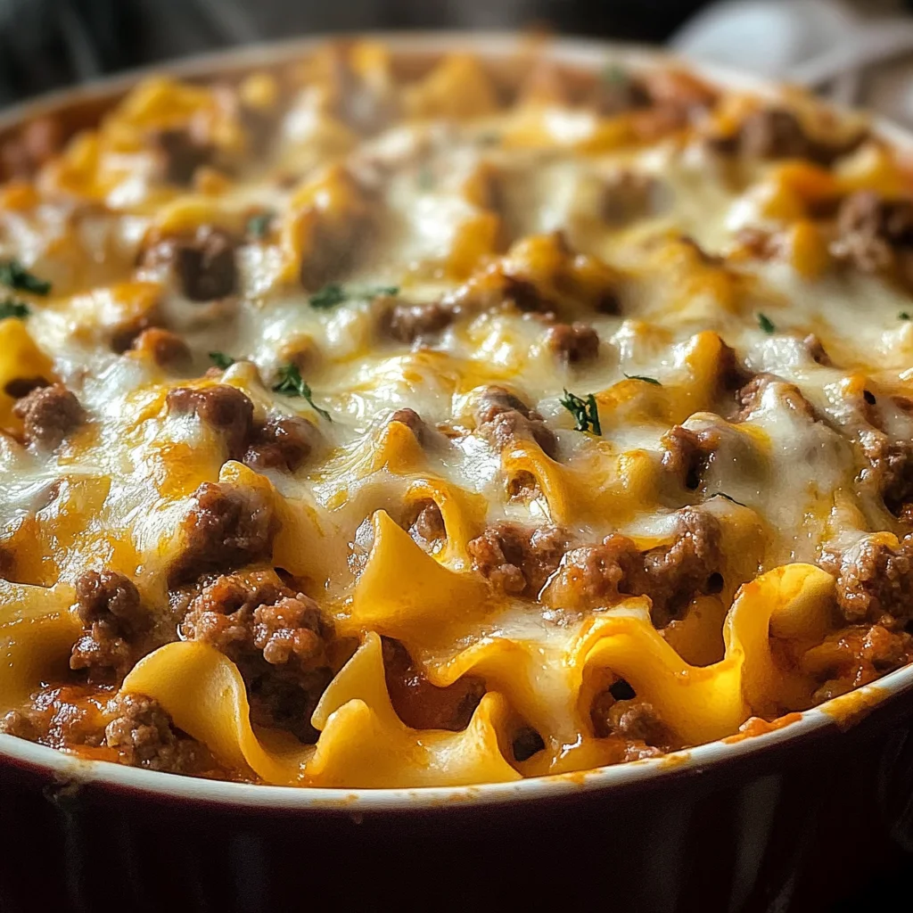 Casserole Réconfortante au Bœuf