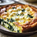 Clafoutis Aux Œufs et Épinards