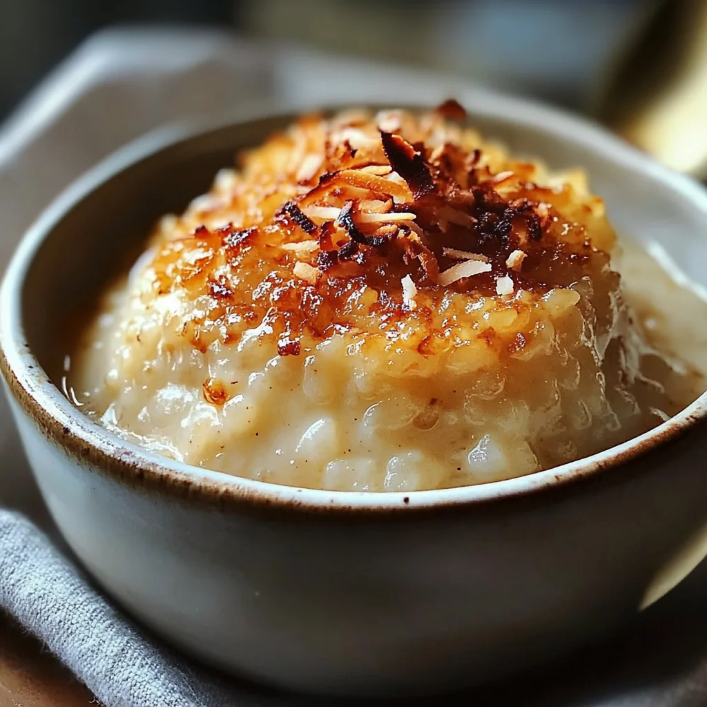 Fabuleux Riz au Lait Brûlé au Lait de Coco Épicé