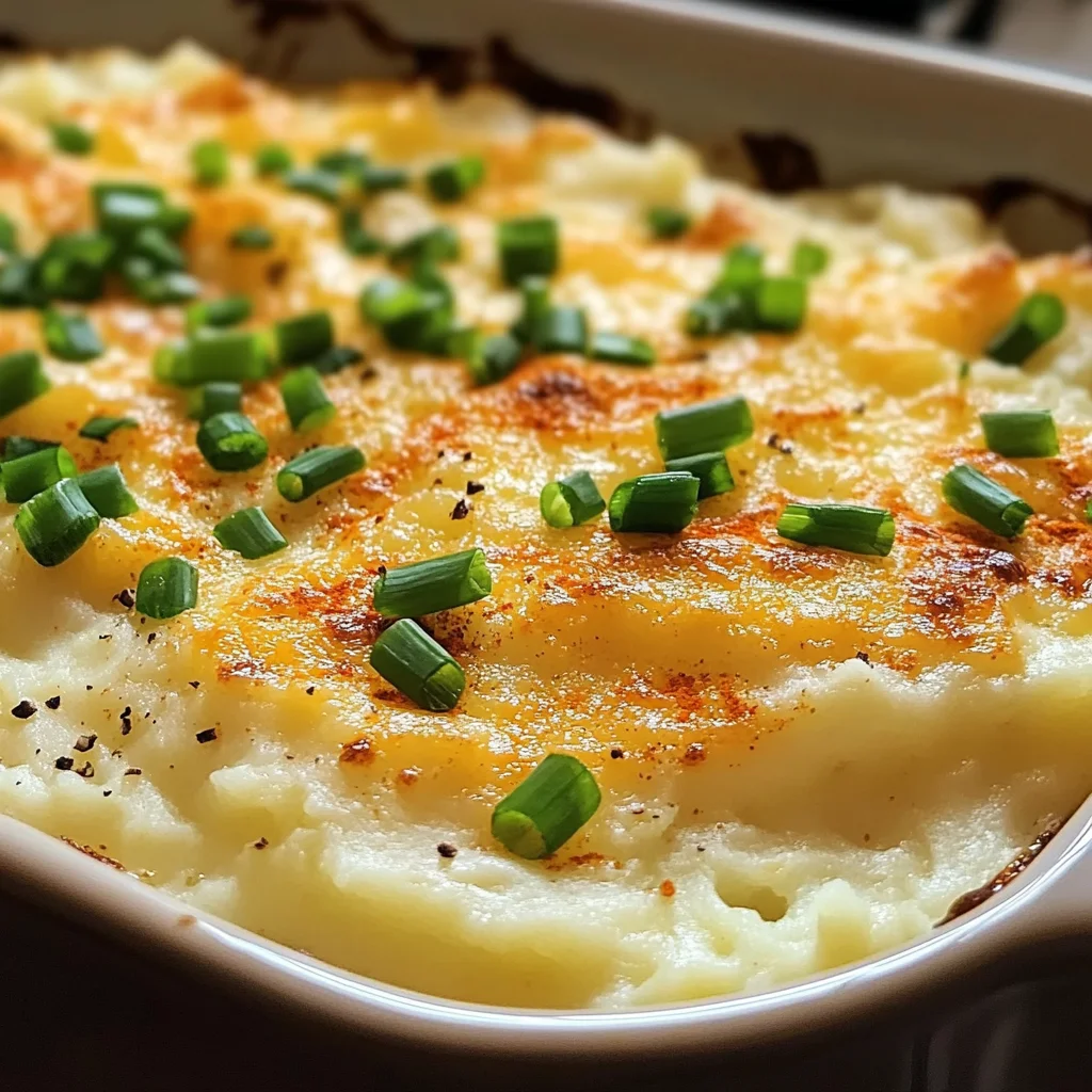 Gratin de pommes de terre crémeux