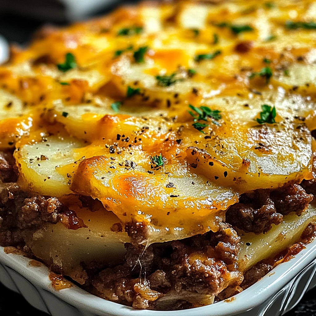 Gratin réconfortant et savoureux