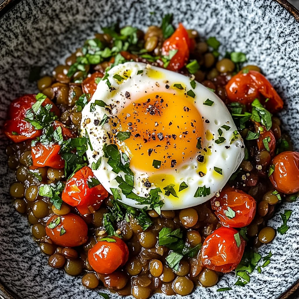 Lentilles Méditerranéennes Gourmandes