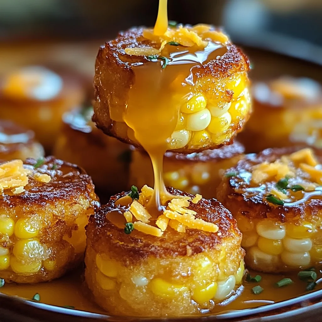 Mini bouchées de maïs savoureuses