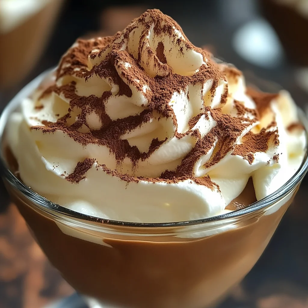 Mousse au Café Onctueuse