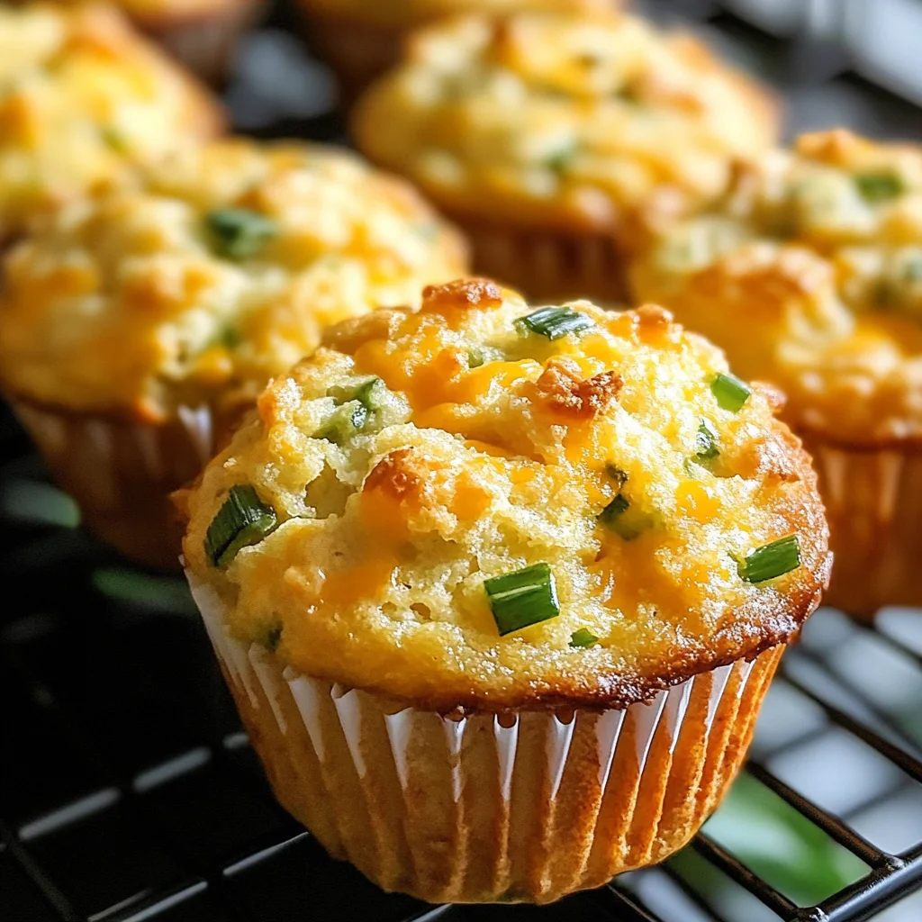 Muffins salés aux fromages
