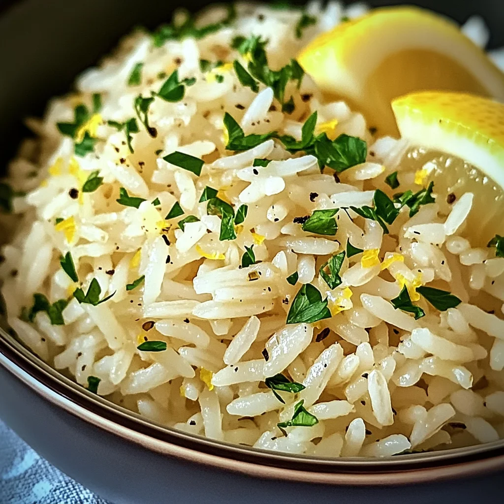 Riz parfumé à la grecque