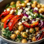 Salade de Poivrons Rouges Rôtis