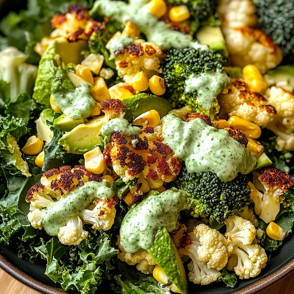 Salade fraîche et colorée