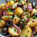 Salade méditerranéenne fraîche