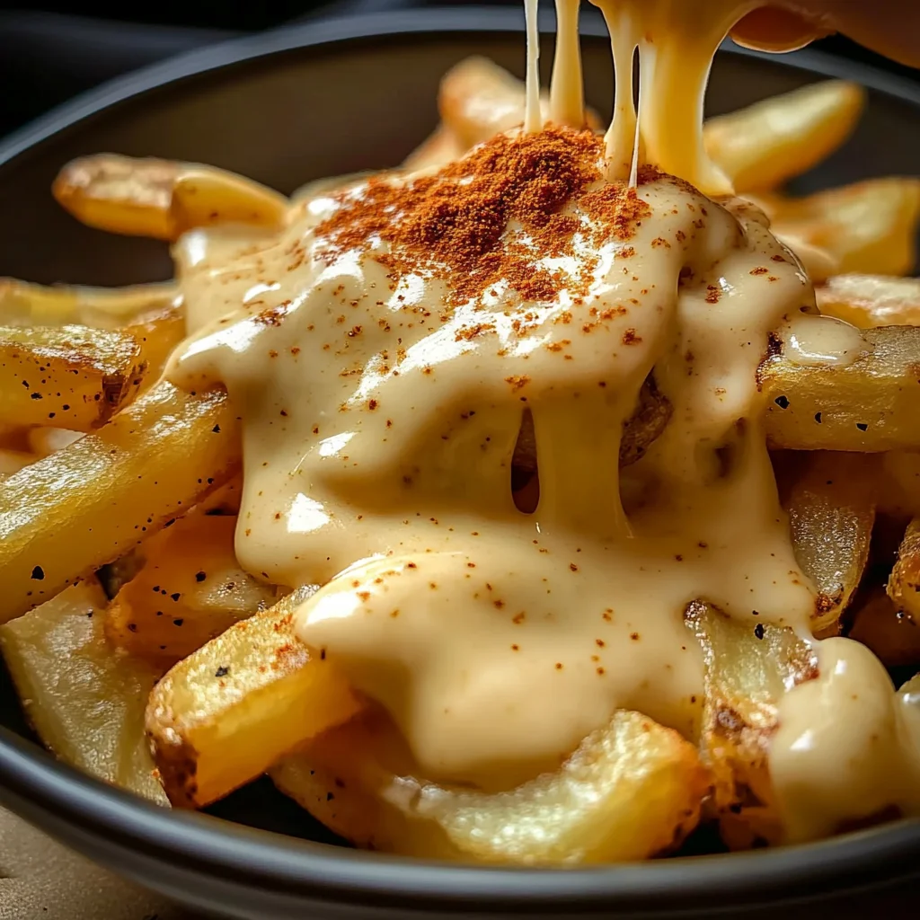 Sauce onctueuse pour frites gourmandes