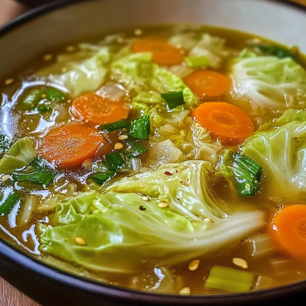 Soupe Chinoise au Chou Napa