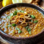 Soupe de Lentilles Persane Authentique