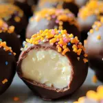 Truffes sans cuisson à l'orange