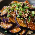 Aubergines épicées à la coréenne