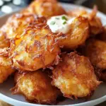 Beignets d'oignons croustillants