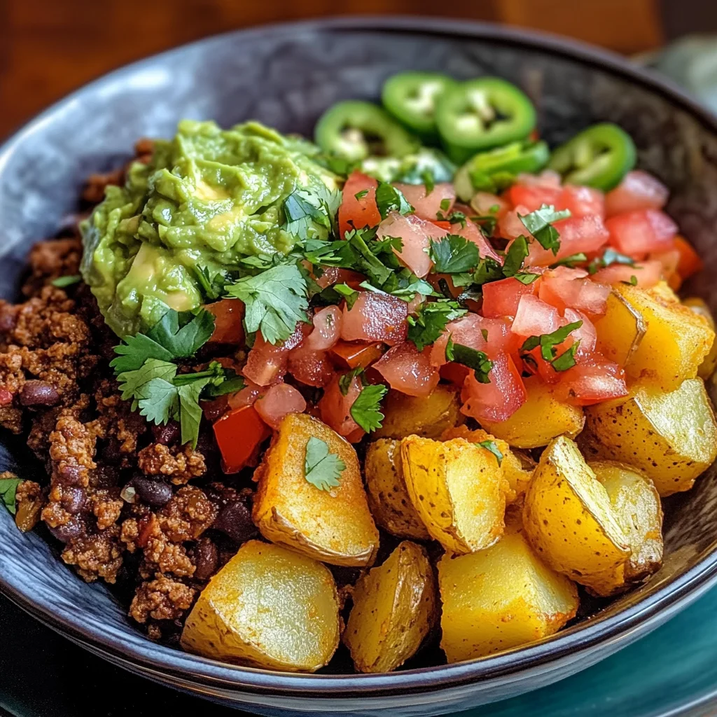 Bol de tacos complet et savoureux