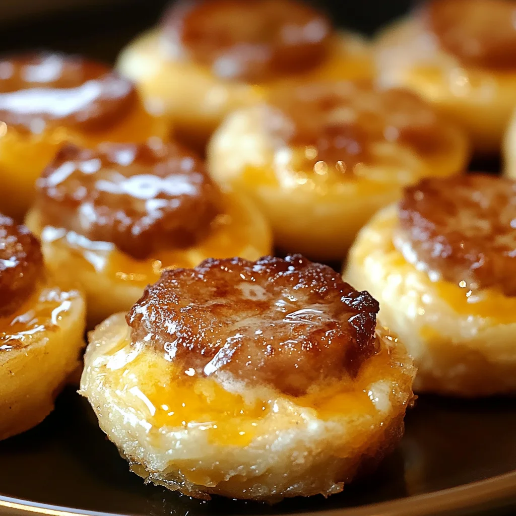 Bouchées petit-déjeuner gourmandes