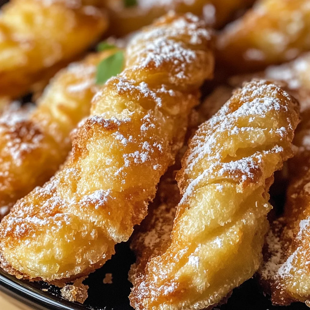 Bugnes croustillantes et légères