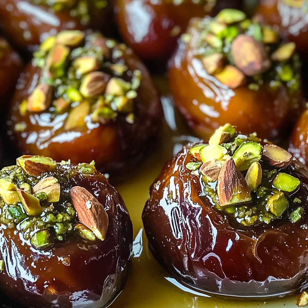 Dattes Rôties Gourmandes