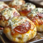 Délicieuses Bombes de Pizza