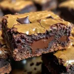 Délicieux brookies chocolatés