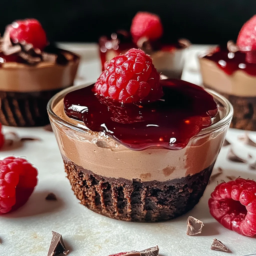 Dessert romantique sans cuisson